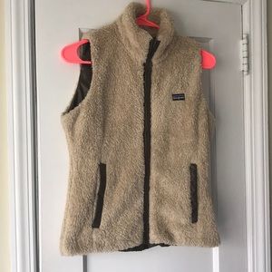 Fuzzy Reversible Patagonia Vest